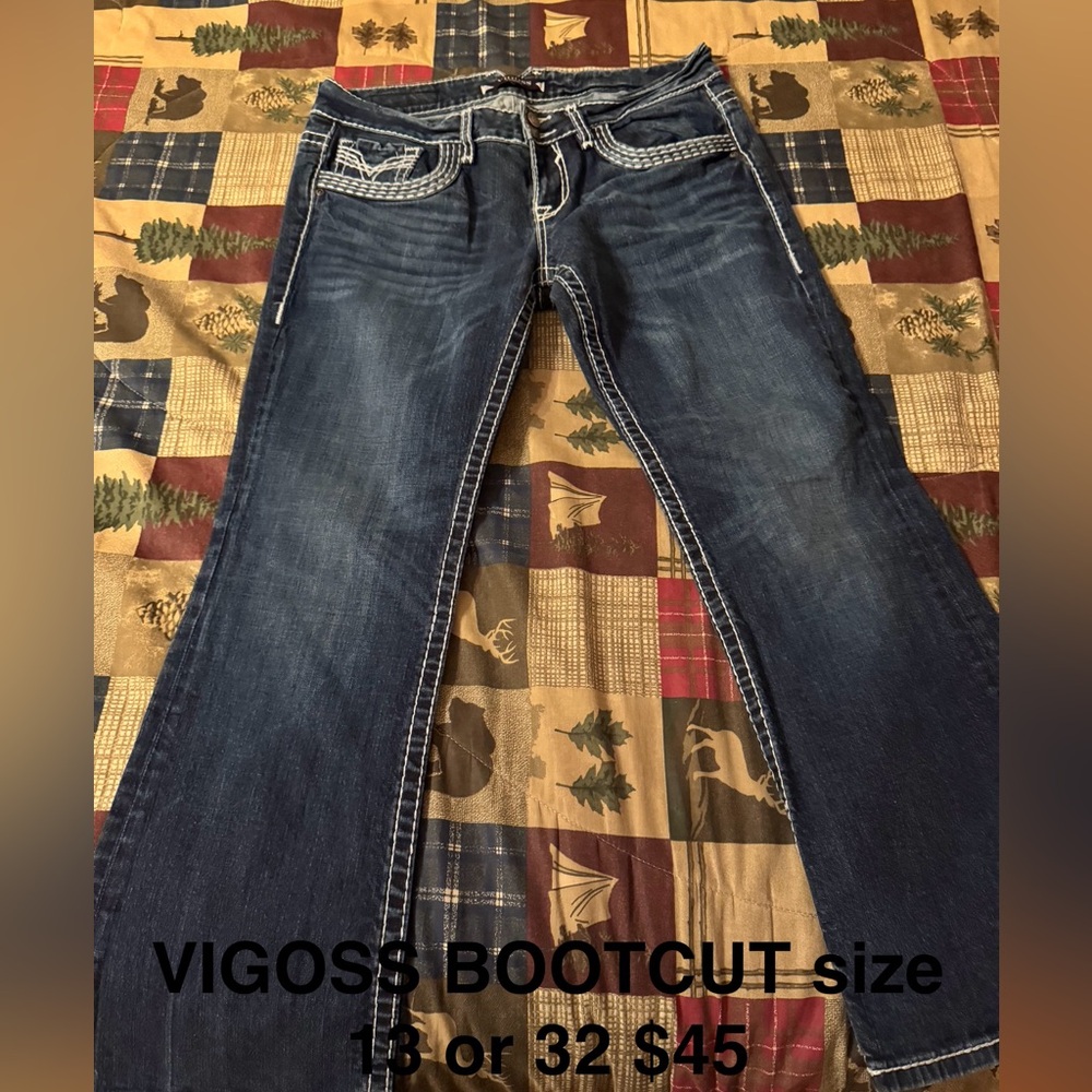 Dark denim VIGOSS jeans size 13/32